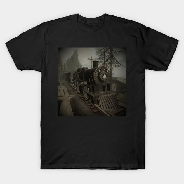 Train T-Shirt by Ivana888